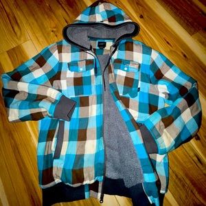 Men’s O’Neill Sherpa fleece hoody zip up jacket